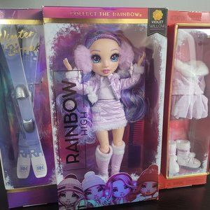 Rainbow High Winter Break Violet Willow Fashion Doll